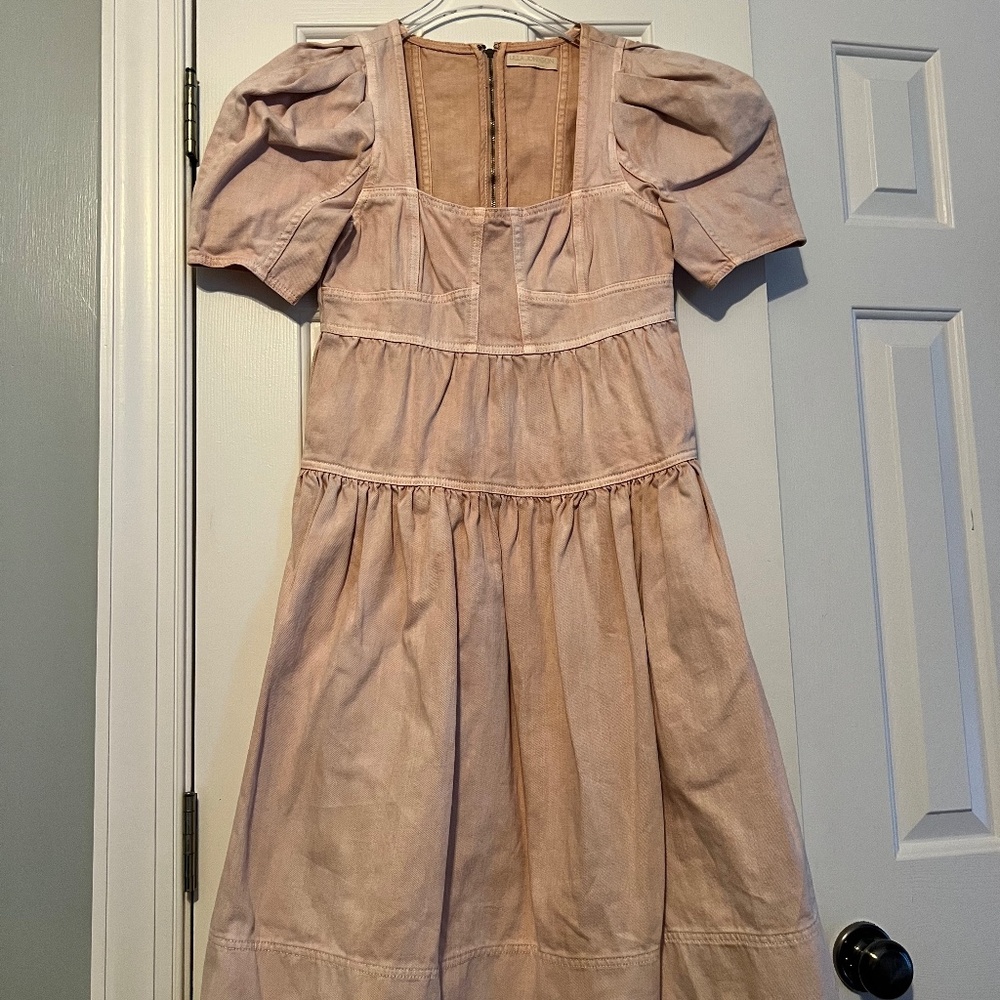 Ulla Johnson Ames dress in Blush